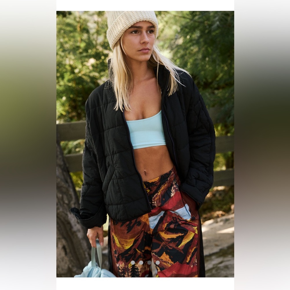 Free People packable puffer jacket